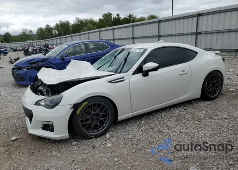 2016 Subaru Brz 2.0 Limited из США, поврежденный, VIN JF1ZCAC18G9603654